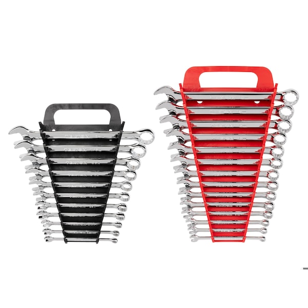Combination Wrench Set with Holder, 25-Piece (1/4 - 3/4 in., 6 - 19 mm)
